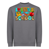 Storm i love school Heavyweight Sweatshirt - NancyCooperArtShop