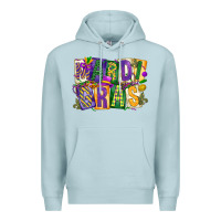 Blue Mist mardi  gras Premium Hoodie - CowGirlArtShop