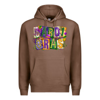Chestnut mardi  gras Premium Hoodie - CowGirlArtShop