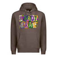 Coffee mardi  gras Premium Hoodie - CowGirlArtShop