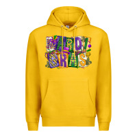 Lemon mardi  gras Premium Hoodie - CowGirlArtShop