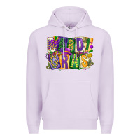 Lilac mardi  gras Premium Hoodie - CowGirlArtShop