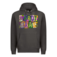 Smoke mardi  gras Premium Hoodie - CowGirlArtShop