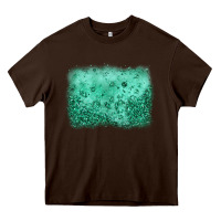 Green Glitter Background Heavy Core Tee | Teevron