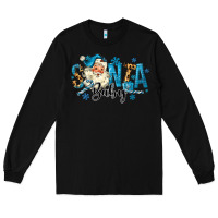 Black Santa Baby Christmas Long Sleeve Tee - MaliasSmallBusiness