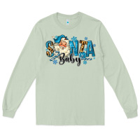 Matcha Santa Baby Christmas Long Sleeve Tee - MaliasSmallBusiness