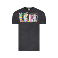 Vintage Black retro groovy easter Vintage Tee - MaliasSmallBusiness