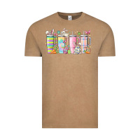 Vintage Coffee retro groovy easter Vintage Tee - MaliasSmallBusiness