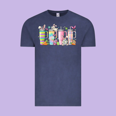 Retro Groovy Easter Vintage Tee Designed By Maliassmallbusiness