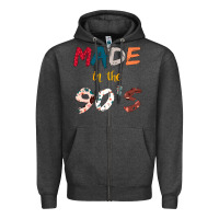 Charcoal Heather Made in the 90's Zipper Hoodie - Bettercallsaul