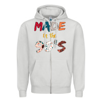 Dove Grey Made in the 90's Zipper Hoodie - Bettercallsaul