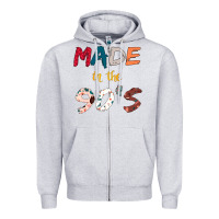 Heather Grey Made in the 90's Zipper Hoodie - Bettercallsaul