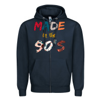 Navy Made in the 90's Zipper Hoodie - Bettercallsaul