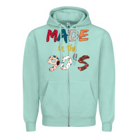 Seafoam Made in the 90's Zipper Hoodie - Bettercallsaul
