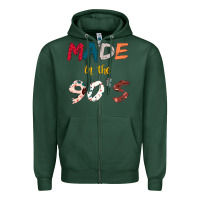 Sports Green Made in the 90's Zipper Hoodie - Bettercallsaul