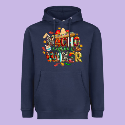Cinco De Mayo Nacho Average Waxer Heavyweight Hoodie Designed By Cowgirlartshop