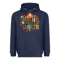 Navy cinco de mayo nacho average waxer Heavyweight Hoodie - CowGirlArtShop