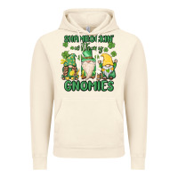 Vintage Artic shamrock with my gnomies Vintage Hoodie - MaliasSmallBusiness