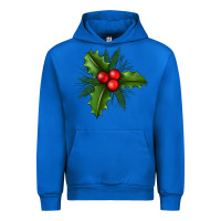 Cobalt Mistletoe Urban Hoodie - BundleAndBundleShop