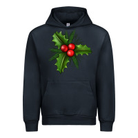 Navy Mistletoe Urban Hoodie - BundleAndBundleShop