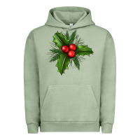 Pigment Oil Green Mistletoe Urban Hoodie - BundleAndBundleShop