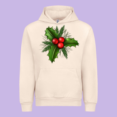 Mistletoe Urban Hoodie Designed By Bundleandbundleshop