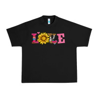Black love sunflower valentines day Urban Heavy Tee - AdoDesignShop
