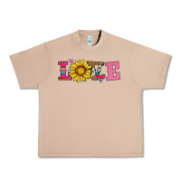 Burro love sunflower valentines day Urban Heavy Tee - AdoDesignShop