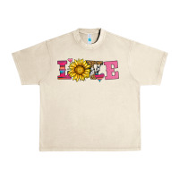 Sandshell love sunflower valentines day Urban Heavy Tee - AdoDesignShop