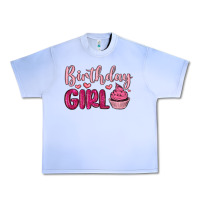 Grape Ice birthday girl cupcake Urban Heavy Tee - MaliasSmallBusiness