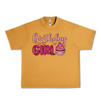 Peanut Butter birthday girl cupcake Urban Heavy Tee - MaliasSmallBusiness