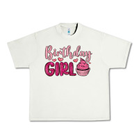 Pistachio birthday girl cupcake Urban Heavy Tee - MaliasSmallBusiness