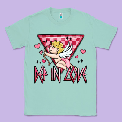 Def In Love Classic Tee Designed By Maliassmallbusiness