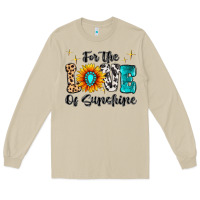 Mushroom For The Love Of Sunshine Long Sleeve Tee - MaliasSmallBusiness