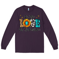 Plum For The Love Of Sunshine Long Sleeve Tee - MaliasSmallBusiness