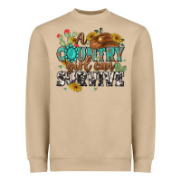 Mushroom a country girl can survive Heavyweight Sweatshirt - MaliasSmallBusiness