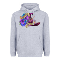 Heather Grey sorta sweet sorta wicked Heavyweight Hoodie - CowGirlArtShop