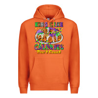 Carrot king cake calories dont count mardi gras Premium Hoodie - CowGirlArtShop