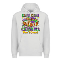 Dove Grey king cake calories dont count mardi gras Premium Hoodie - CowGirlArtShop