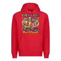 Red king cake calories dont count mardi gras Premium Hoodie - CowGirlArtShop