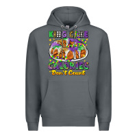 Rock king cake calories dont count mardi gras Premium Hoodie - CowGirlArtShop