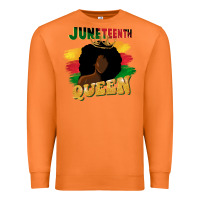 Carrot juneteenth queen black woman afro queen Premium Sweatshirt - CowGirlArtShop