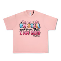 Salmon be still and know that i am god psalm 46 10 Urban Heavy Tee - MaliasSmallBusiness