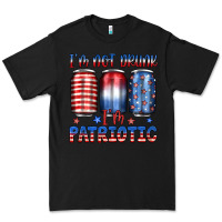 Black i'm not drunk i'm patriotic Premium Tee - JahusDesignShop