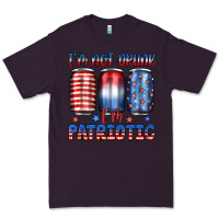 Plum i'm not drunk i'm patriotic Premium Tee - JahusDesignShop