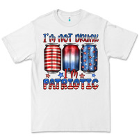 White i'm not drunk i'm patriotic Premium Tee - JahusDesignShop