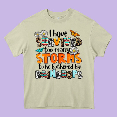 I Have Survived To May Storms To Be Bothered By Ra Heavy Core Tee Designed By Adodesignshop