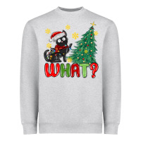 Christmas  Cat  What Heavyweight Sweatshirt | Teevron