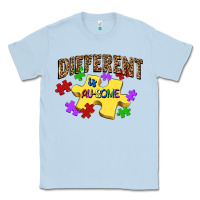 Dusty Blue different is au some Classic Tee - JahusDesignShop