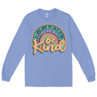 Colony Blue be kind Long Sleeve Tee - JahusDesignShop